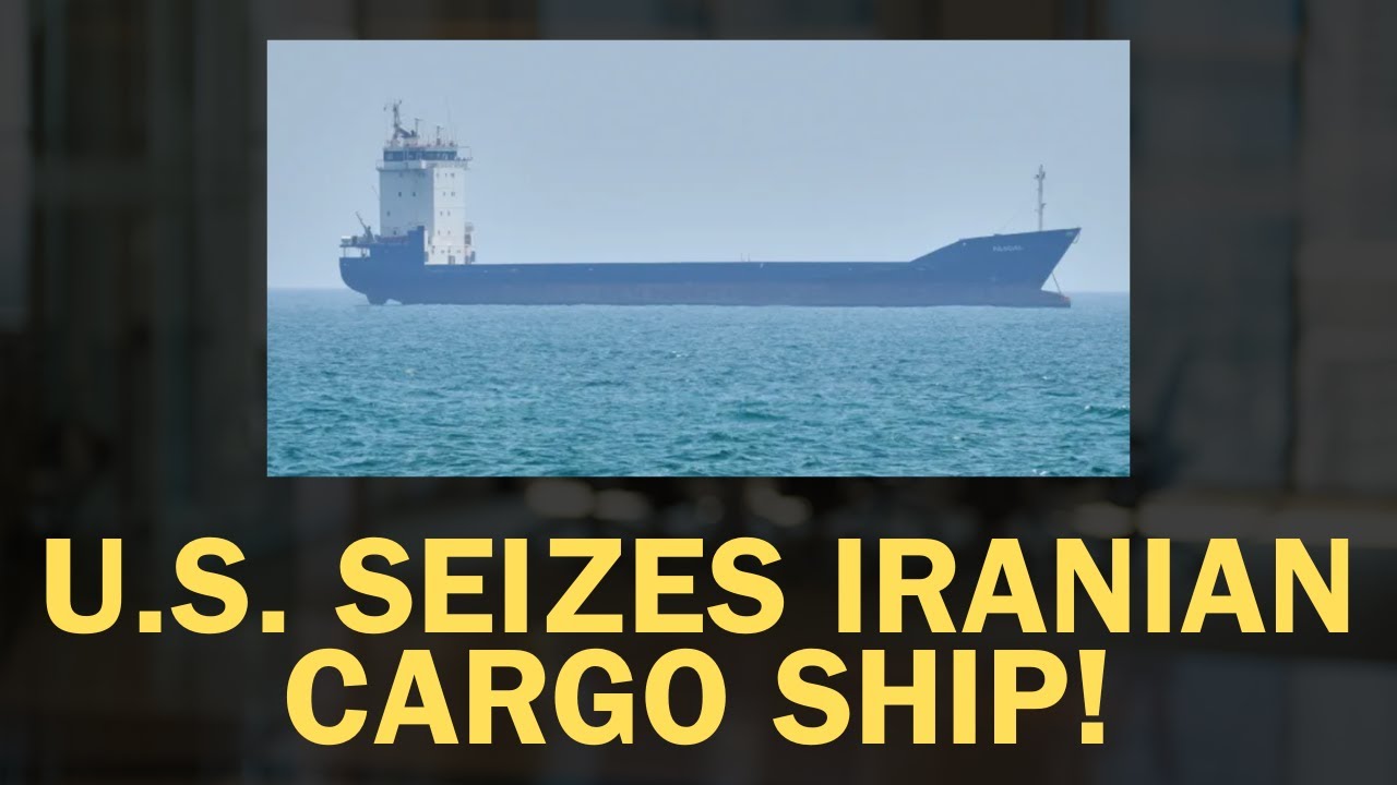 CHAOS: U.S. Seizes Iranian Cargo Ship in Strait of Hormuz as TRUMP TRIES FOR PEACE?!