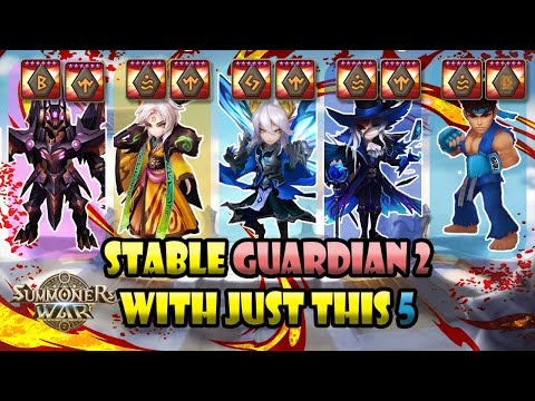 He DON'T NEED another monster !! | Summoners War Thebae Cheongpung Psamathe Luer Water Ryu RTA Combo