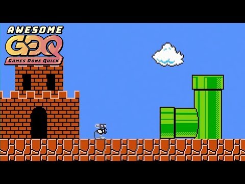 TASBOT Plays mari0 (SMB1 + Portal Gun) presented by DwangoAC - AGDQ2019
