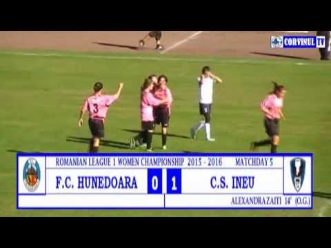 fotbal feminin F.C. HUNEDOARA - C.S. INEU (5:2)  25.10.2015
