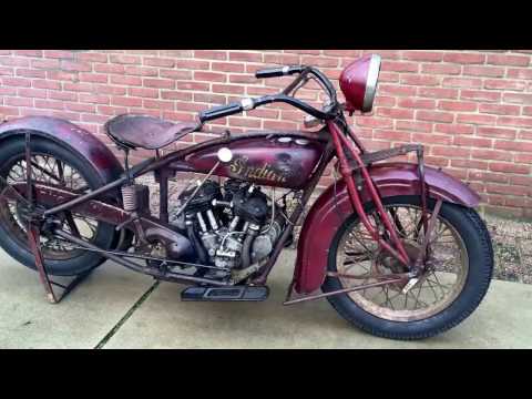 Indian 101 scout 1931 www.classic-motorcycles.nl