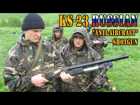 KS-23 Russian "Anti-Aircraft" Shotgun | HISTORY | MilitaryTube