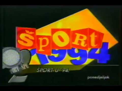 [1080p60] HRT 2, 1994. - božićni ident, najava programa, kratki TV raspored