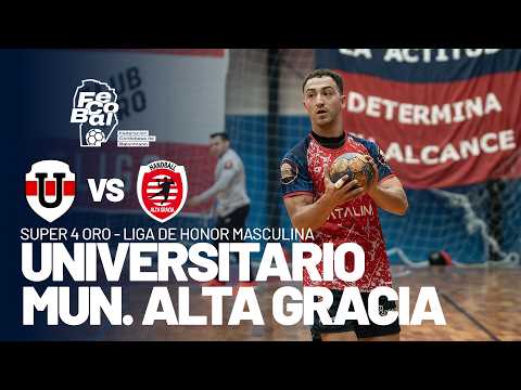 EN VIVO | UNIVERSITARIO vs MUN. DE ALTA GRACIA | FINAL LIGA DE HONOR MASCULINA | APERTURA 2026
