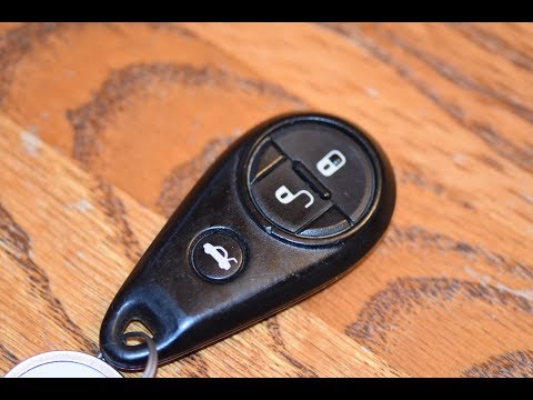 DIY - Subaru Outback Key Fob Battery Replacement EASY