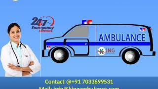 Take Most Affordable Ground Ambulance in Dhanbad and Bokaro by King