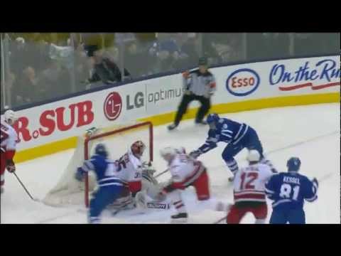 Lupul Goal VS Hurricanes - March 28th, 2013