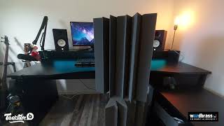 Video thumbnail for AURALEX LENRD BASS TRAP CHARCOAL (SET DE 4) - Test & Avis d'un client Woodbrass by Woodbrass
