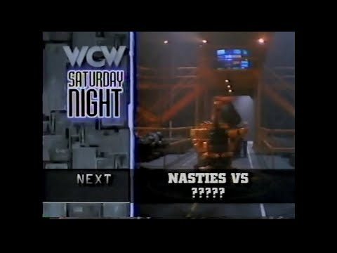 Nasty Boys in action   Saturday Night March 12th, 1994