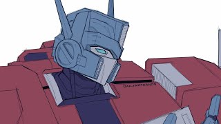 Optimus Prime Confronts Soundwave- Transformers (Comic Dub)