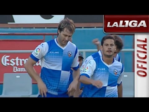 Gol de Aníbal (4-0) en el CE Sabadell - RCD Mallorca - HD