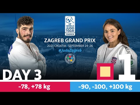 Единоборства Day 3 — Tatami 1: Zagreb Grand Prix 2021