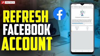 How to Refresh Facebook Account | Pin Tech |
