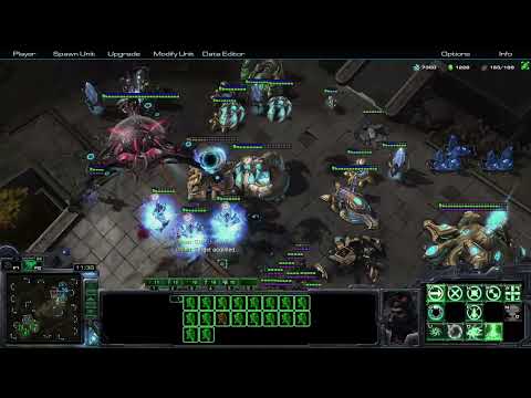 Starcraft 2 Terran Ghost + Spectre + Emperor Shadow in action
