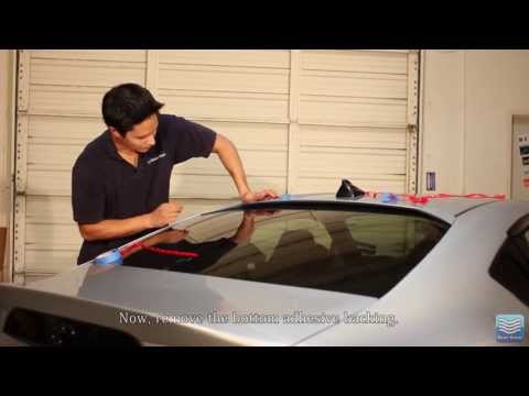 Beat-Sonic FRW1 Roof Spoiler Installation Video