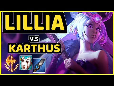 PEANUT (LILLIA) vs KARTHUS - JUNGLE CHALLENGER GAMEPLAY - KR