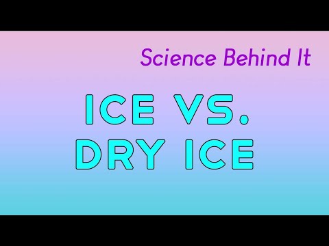 Science Behind It | Ice vs. Dry ice