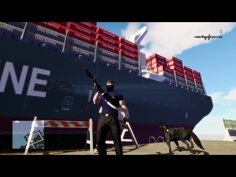 World's biggest container ship music GTA Real scale epic big mods