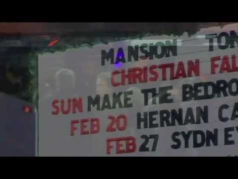 Christian Falero at Mansion promo after movie.