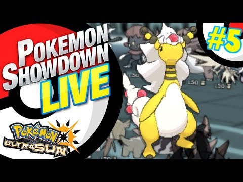 Pokemon Showdown LIVE! VGC 2018 Ultra Sun and Moon Battles #5 Mega Ampharos is Amazing!