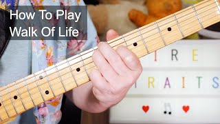 'Walk Of Life' Dire Straits Guitar Lesson