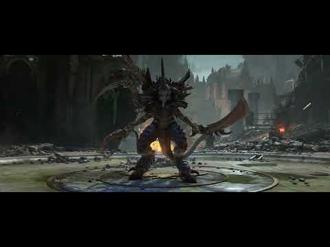 Space Marine 2 Assault Class Hive Tyrant Boss Fight (Substantial Difficulty)