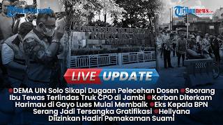 LIVE UPDATE SORE: Kondisi Warga Gayo Lues Diterkam Harimau, Spanduk Surat Permohonan Maaf di UGM