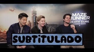 Maze Runner - Pick Up Lines (piropos) (Dylan O&#39;Brien, Thomas Brodie-Sangster, Ki Hong) | SUBTITULADO