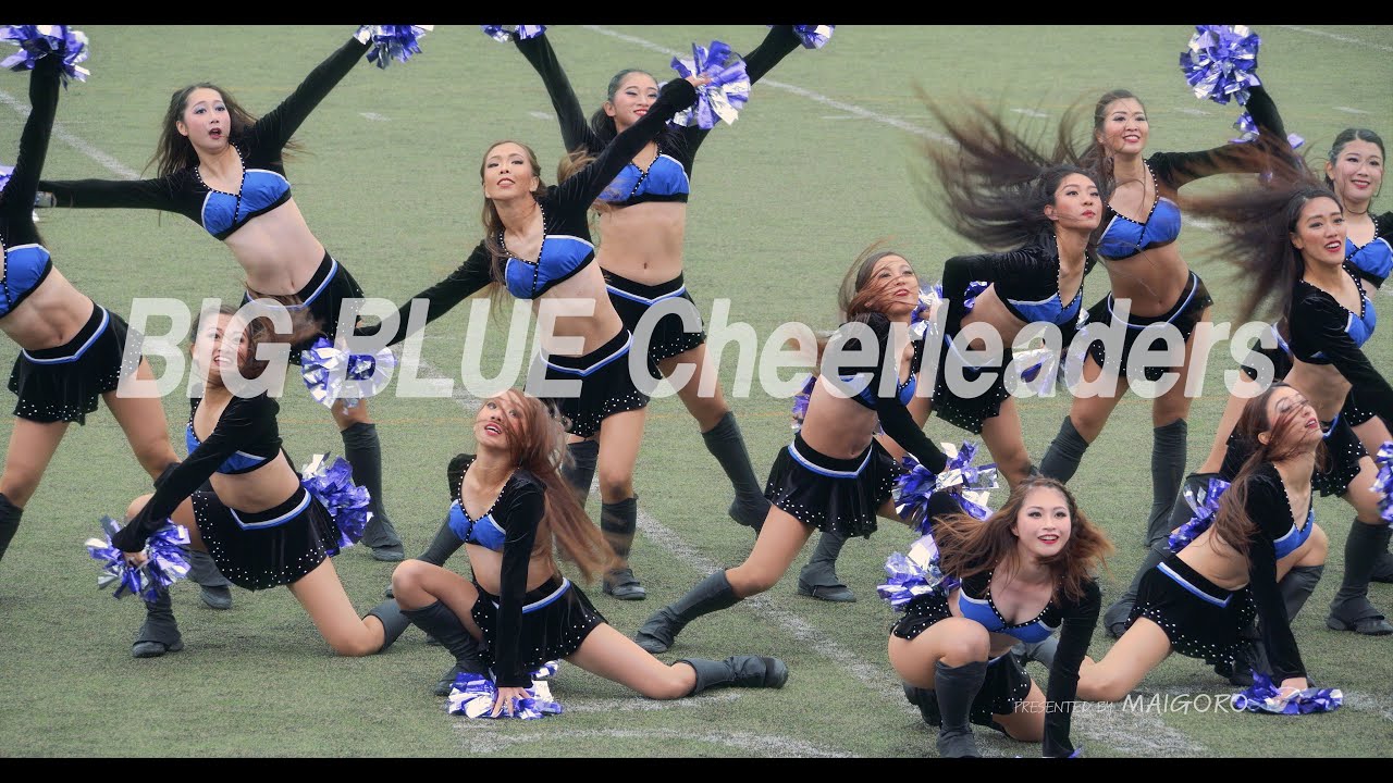 IBM BigBlue チアリーダー／アメリカンフットボール ハーフタイムショー