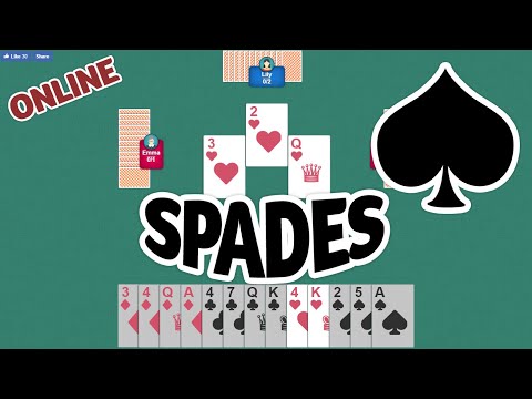 Spades online - Free card game - Gameplay
