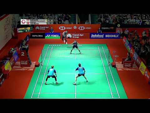 Highlight Fajar Alvian/Muhhamad Ardianto vs Jeppe BAY/Lasse MØLHEDE Indonesia Open 2023