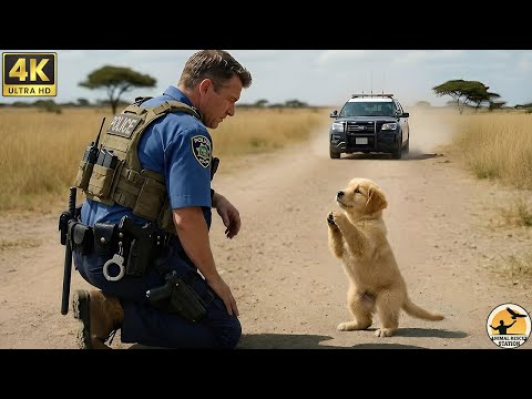 The brave dog led a man to a rescue of his mother.