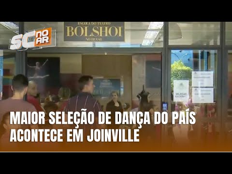 Escola do Teatro Bolshoi realiza maior seleção de dança do Brasil em Joinville
