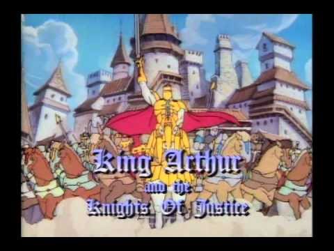Thumbnail of the video: King Arthur and The Knights of Justice Opening Theme Song
