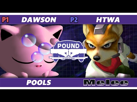 Pound 2021 - Dawson (Jigglypuff) Vs. htwa (Fox) SSBM Melee Tournament