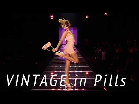 Vintage in Pills JOHN GALLAINO Fall 2003 Paris - Fashion Channel