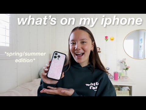 what's on my iphone 14 pro ~ spring/summer ed. 🌺