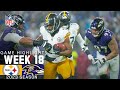 Pittsburgh Steelers vs. Baltimore Ravens | 2023 Week 18 Game Highlights