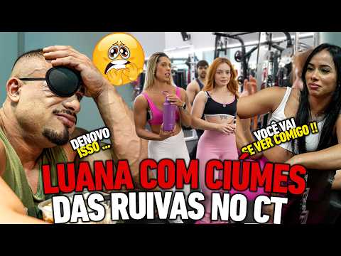 LUANA WAS JEALOUS OF THE REDHEADS AT THE TRAINING CENTER - THE ATMOTION HAS HEATED UP!!!