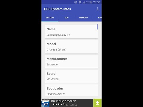CPU Hardware and System Info Video