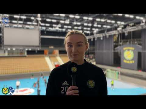 🎥| #20 THEA BLOMST INFÖR KVARTSFINAL 1 MOT IF HALLBY!