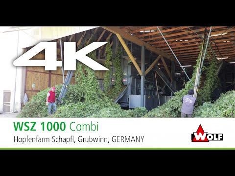 WOLF: WSZ 1000 Combi Hopfenpflückmaschine