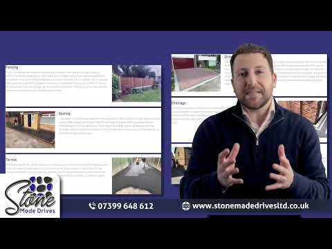 Stone made Driveways video.