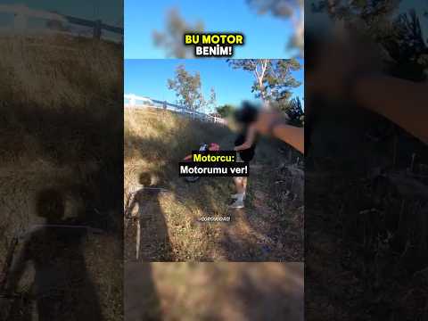 Çalınan Motorunu Hırsızdan Geri Aldı! 😨