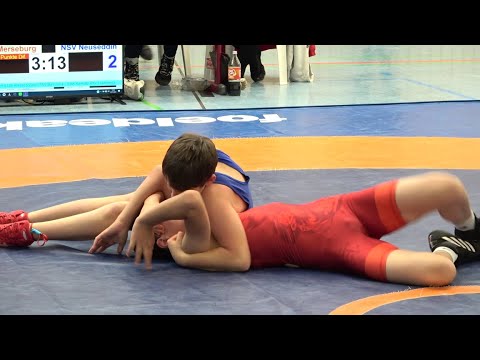 Wrestling / Ringen Sparkassenpokal Jena 2023, Jugend B, 48 kg, Freestyle, Ahmad - Trandafil