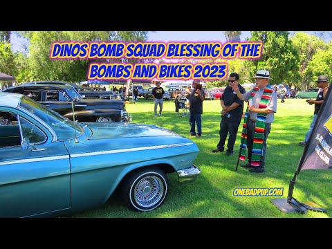 Dinos Bomb Squad Blessing of The Bombs and Bikes 2023
