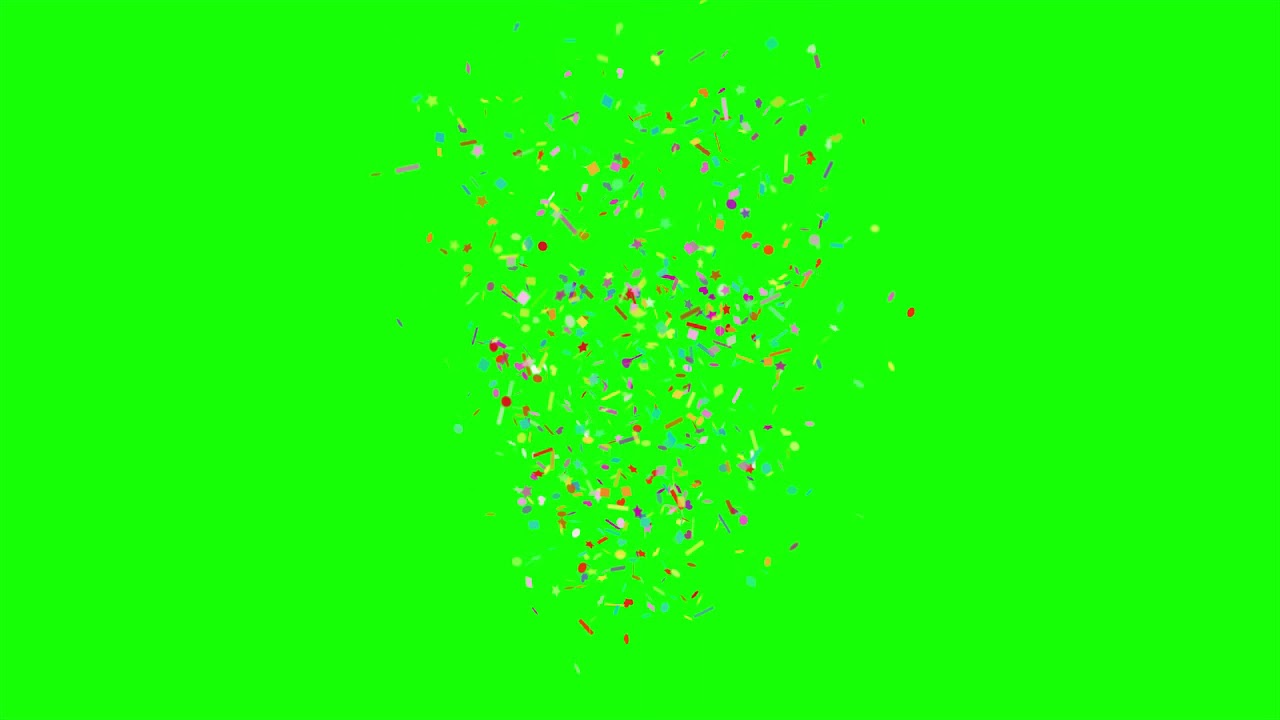 Greenscreen #Confetti Generators