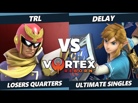 Vortex Legends 14 Losers Quarters - TRL (Captain Falcon) Vs. DeLay (Link) SSBU Ultimate Tournament