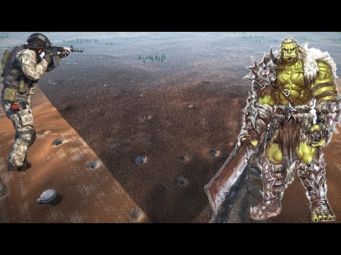 2 million orcs attack on 2000 modern army | Ultimate epic battle simulator 2