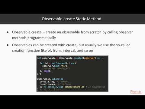 Hands On RxJS for Web Development What Are Observables and How to Create Them | packtpub com